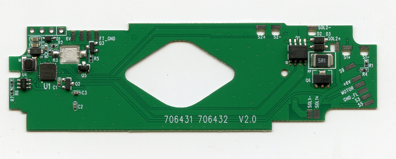 SX-70R PCB for Repair_Dual ISO (Regular Type)_NO BLUETOOTH