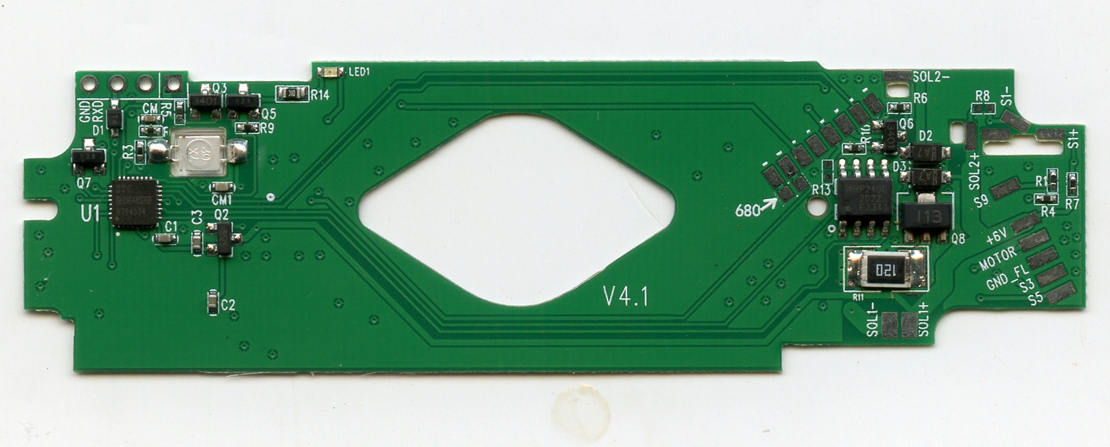 SX-70R PCB for Repair_Dual ISO (Sonar Type)_NO BLUETOOTH